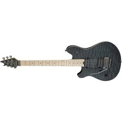 EVH Wolfgang WG Standard Left-Handed Electric Guitar, Quilt Maple Top, HH - Trans Black Quilt
