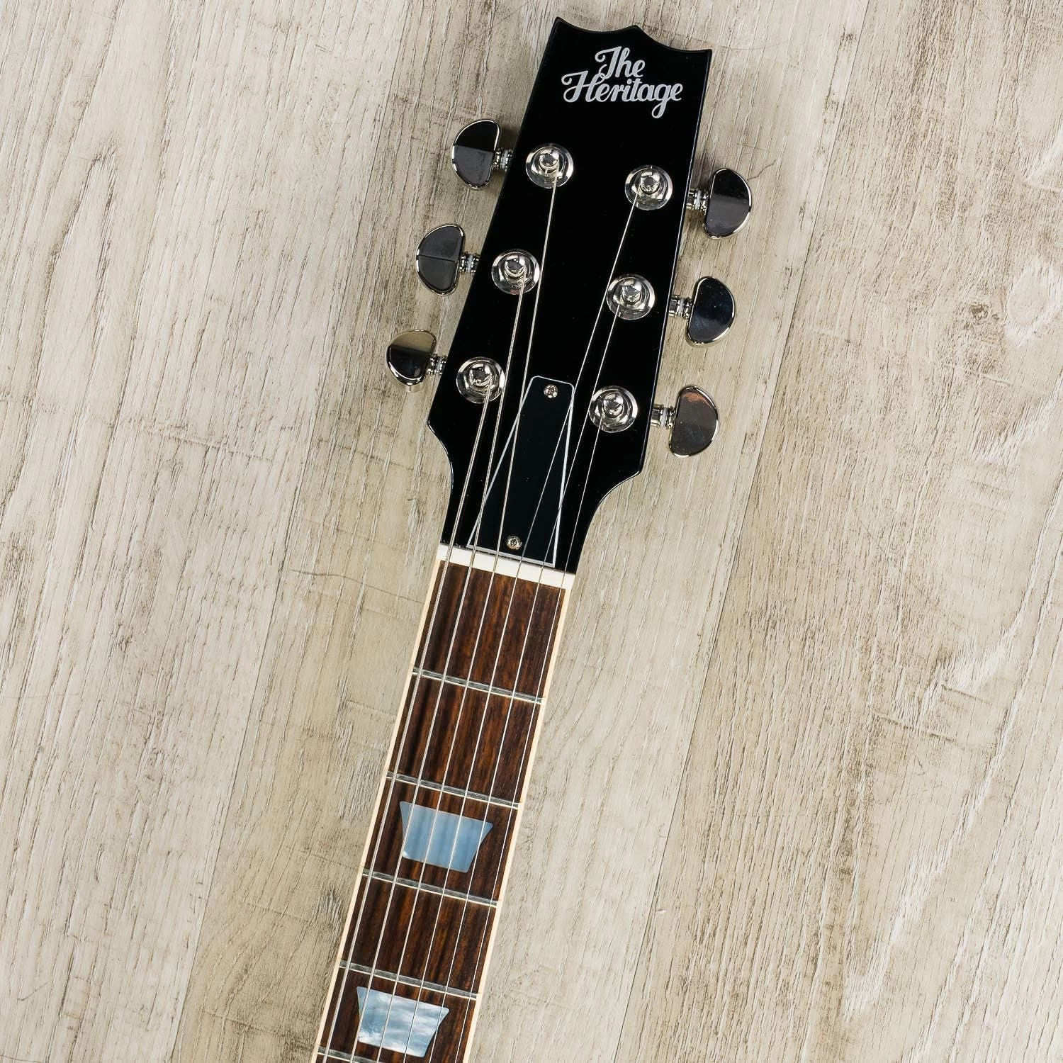 Heritage Standard H-150 Solid Guitar With Case, Ebony (Gloss Black) 10 Heritage Standard H-150 Solid Guitar With Case, Ebony (Gloss Black) - Image 8