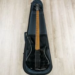 Mayones Comodous Classic 4 Bass, Liquid Black, Eye Poplar Top, Pau Ferro Fretboard, Aguilar Electronics - CON2002073 -Musical Instrument Shop 20200407 dsc05874