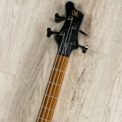 Mayones Comodous Classic 4 Bass, Liquid Black, Eye Poplar Top, Pau Ferro Fretboard, Aguilar Electronics - CON2002073 -Musical Instrument Shop 20200407 dsc05887