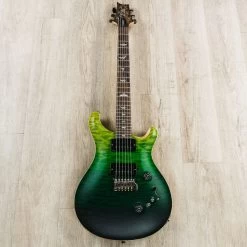 PRS Paul Reed Smith Wood Library Custom 24-08 Guitar, Satin Green Fade, Quilt Top, Flame Maple Neck, Ziricote Board, Swamp Ash Back 16 PRS Paul Reed Smith Wood Library Custom 24-08 Guitar, Satin Green Fade, Quilt Top, Flame Maple Neck, Ziricote Board, Swamp Ash Back -Musical Instrument Shop 20200416 dsc07194