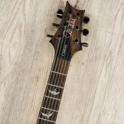 PRS Paul Reed Smith Wood Library Custom 24-08 Guitar, Satin Green Fade, Quilt Top, Flame Maple Neck, Ziricote Board, Swamp Ash Back 21 PRS Paul Reed Smith Wood Library Custom 24-08 Guitar, Satin Green Fade, Quilt Top, Flame Maple Neck, Ziricote Board, Swamp Ash Back -Musical Instrument Shop 20200416 dsc07199