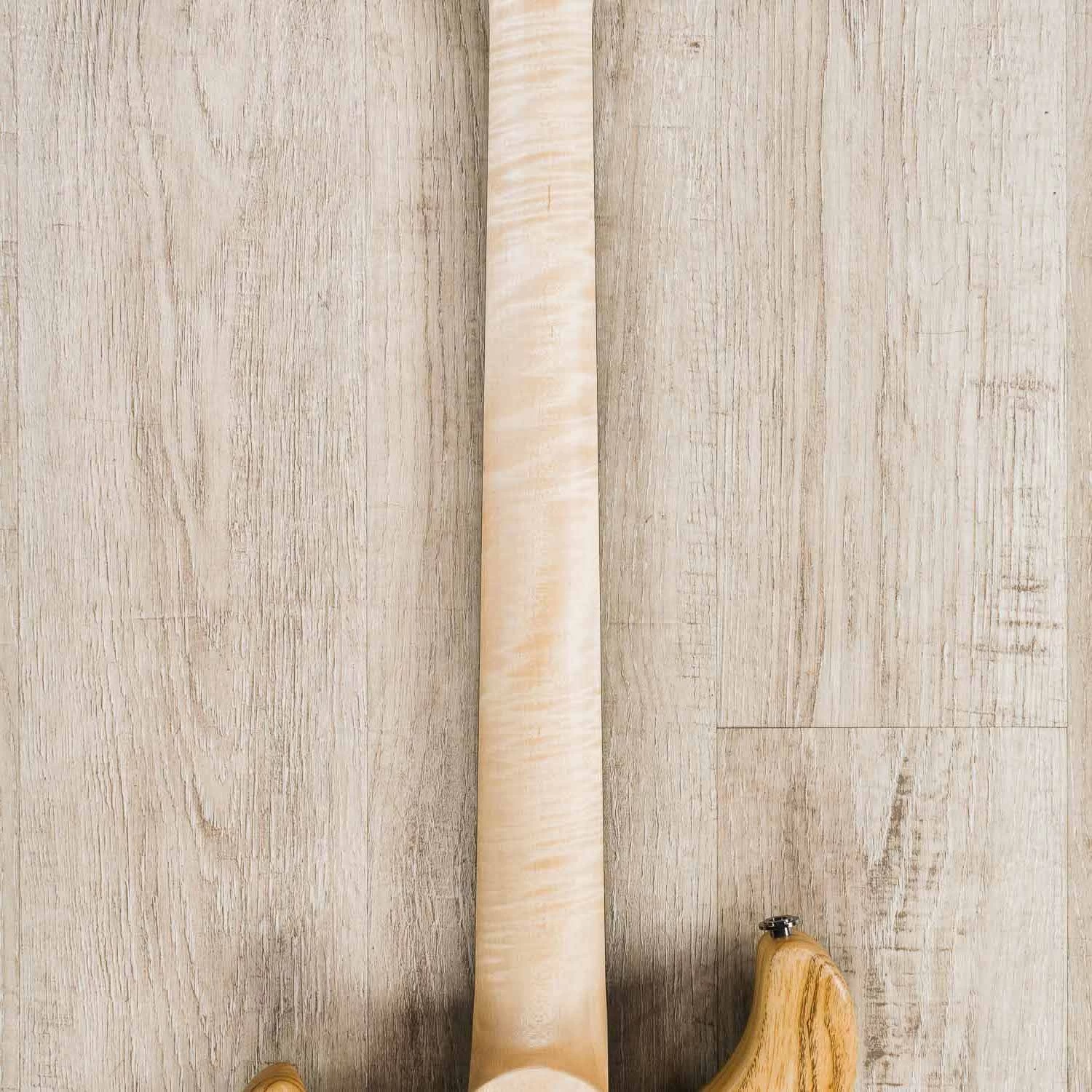 PRS Paul Reed Smith Wood Library Custom 24-08 Guitar, Satin Green Fade, Quilt Top, Flame Maple Neck, Ziricote Board, Swamp Ash Back 7 PRS Paul Reed Smith Wood Library Custom 24-08 Guitar, Satin Green Fade, Quilt Top, Flame Maple Neck, Ziricote Board, Swamp Ash Back - Image 5