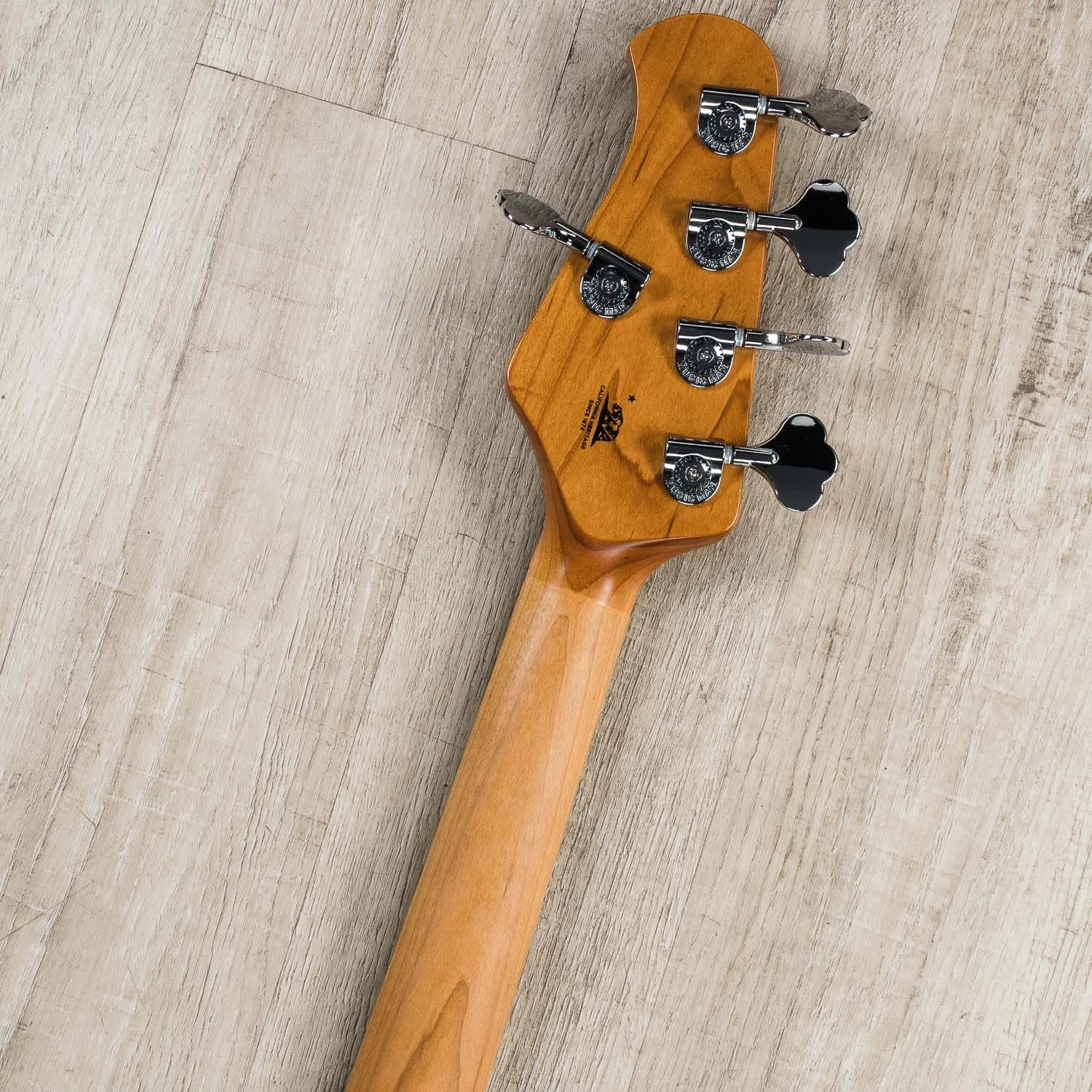 Ernie Ball Music Man StingRay 5 Special HH 5-String Bass, Burnt Apple, Roasted Maple Neck And Fretboard, 9.2 Lbs. 11 Ernie Ball Music Man StingRay 5 Special HH 5-String Bass, Burnt Apple, Roasted Maple Neck And Fretboard, 9.2 Lbs. - Image 9