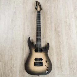 Schecter 1424 Banshee Mach-7 7-String Guitar, Ebony Fretboard, Ember Burst -Musical Instrument Shop 20200515 dsc09982