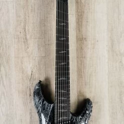 Schecter 1462 C-7 Multiscale Electric Guitar, Ebony Fretboard, Silver Mountain -Musical Instrument Shop 20200522 dsc00551bh