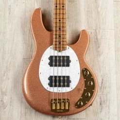 Ernie Ball Music Man BFR Ball Family Reserve Stingray 4 HH Bass, Pink Champagne Sparkle