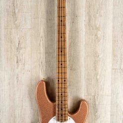 Ernie Ball Music Man BFR Ball Family Reserve Stingray 4 HH Bass, Pink Champagne Sparkle -Musical Instrument Shop 20200805 dsc08419 copy