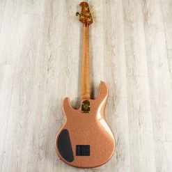 Ernie Ball Music Man BFR Ball Family Reserve Stingray 4 HH Bass, Pink Champagne Sparkle -Musical Instrument Shop 20200805 dsc08430