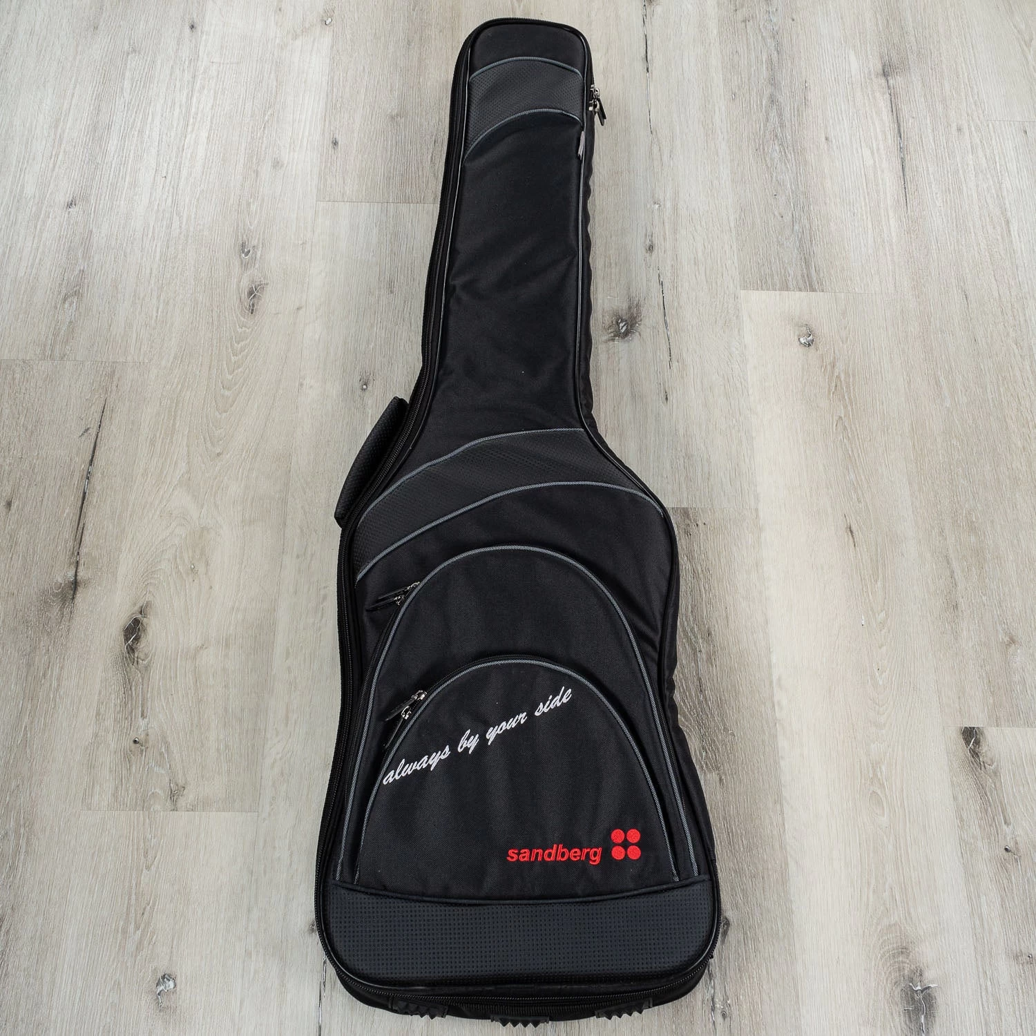 Sandberg Booster 5 5-String Active/Passive Bass, Metallic Silver Custom Color 13 Sandberg Booster 5 5-String Active/Passive Bass, Metallic Silver Custom Color - Image 11