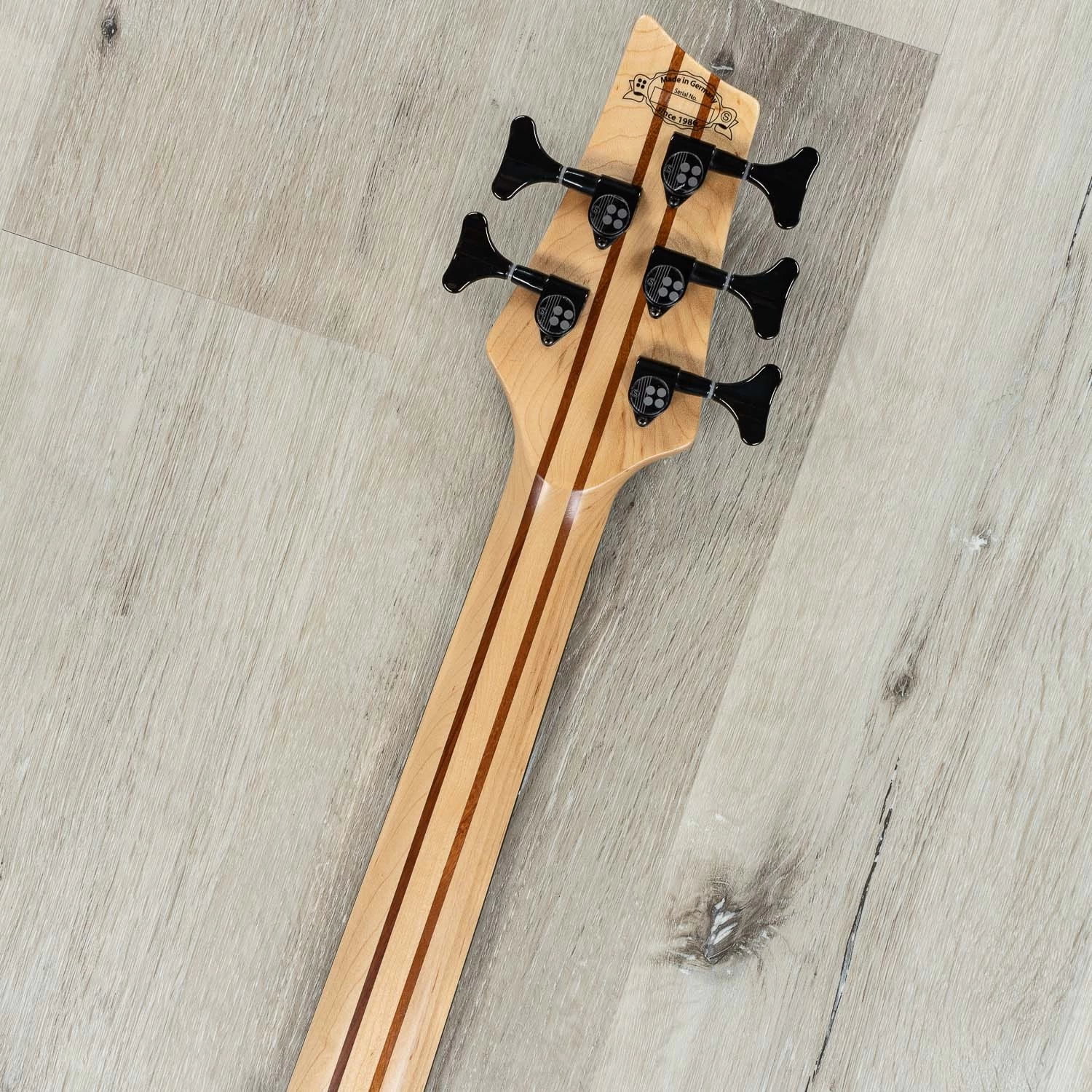 Sandberg Booster 5 5-String Active/Passive Bass, Metallic Silver Custom Color 11 Sandberg Booster 5 5-String Active/Passive Bass, Metallic Silver Custom Color - Image 9