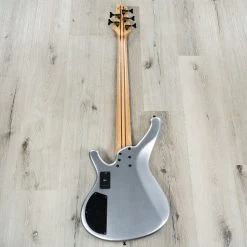 Sandberg Booster 5 5-String Active/Passive Bass, Metallic Silver Custom Color 18 Sandberg Booster 5 5-String Active/Passive Bass, Metallic Silver Custom Color -Musical Instrument Shop 20200909 dsc03639