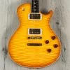 PRS Paul Reed Smith Private Stock McCarty Singlecut 594 Guitar, Apricot W/ Smoked Burst -Musical Instrument Shop 20200925 dsc06506