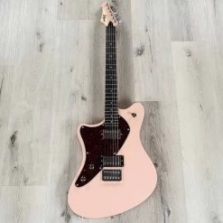 Balaguer Guitars The Espada Standard Left-Handed Guitar, Ebony Fretboard, Gloss Shell Pink -Musical Instrument Shop 20201015 dsc08884