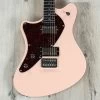Balaguer Guitars The Espada Standard Left-Handed Guitar, Ebony Fretboard, Gloss Shell Pink