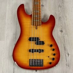 Sire Marcus Miller P10 5-String Bass Guitar, Roasted Maple Fretboard, Tobacco Sunburst