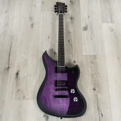 Dunable Yeti Guitar, Purple Black Burst, Direwolf -Musical Instrument Shop 20201027 dsc01100