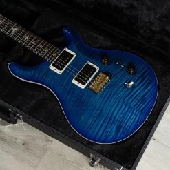 PRS Paul Reed Smith 35th Anniversary Custom 24 10-Top Guitar, Faded Blue Burst -Musical Instrument Shop 20201029 dsc01588