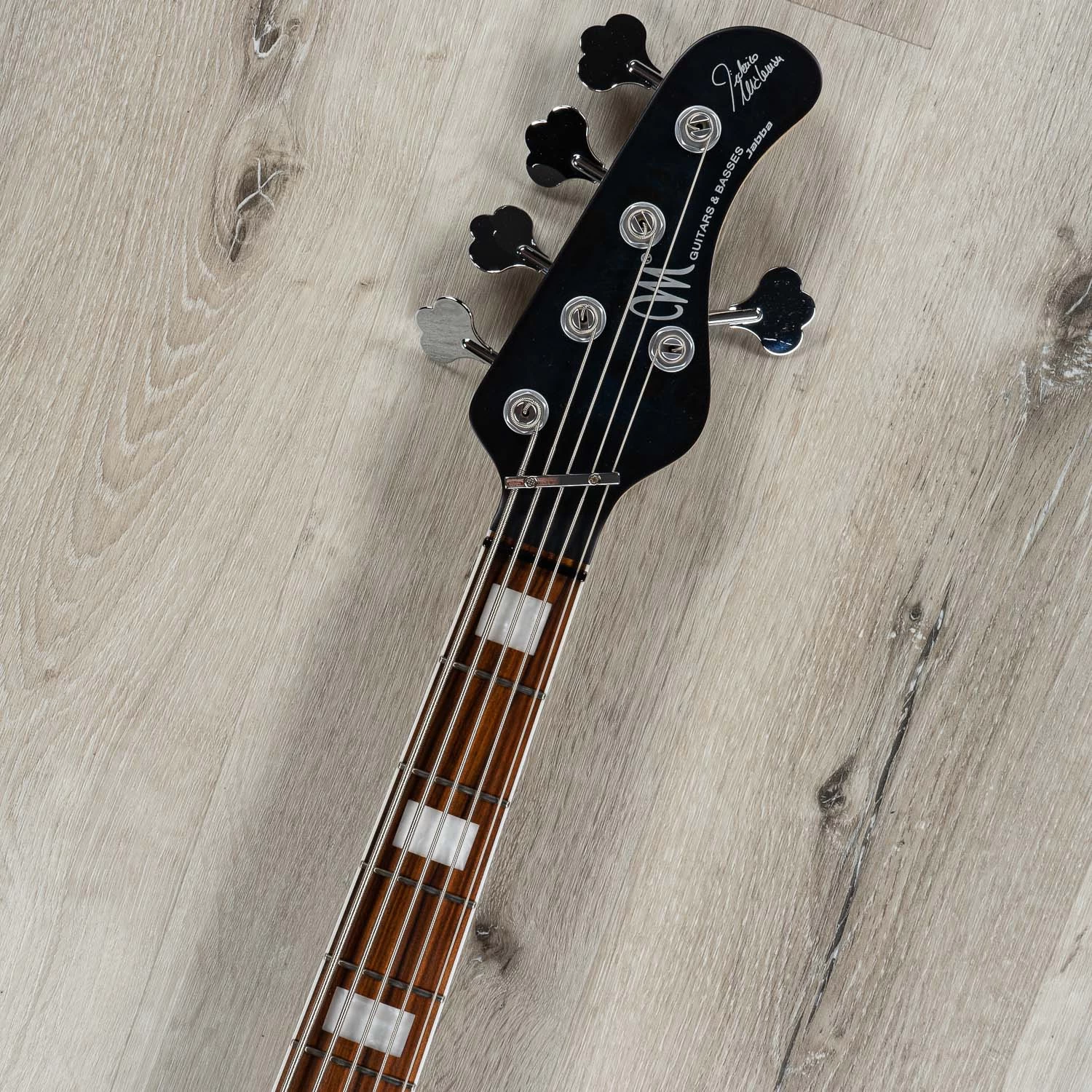 Mayones Jabba Mala 5 Federico Malaman Signature 5-String Bass, Blue Burst, Pau Ferro, Eye Poplar, Aguilar Pickups 10 Mayones Jabba Mala 5 Federico Malaman Signature 5-String Bass, Blue Burst, Pau Ferro, Eye Poplar, Aguilar Pickups - Image 8