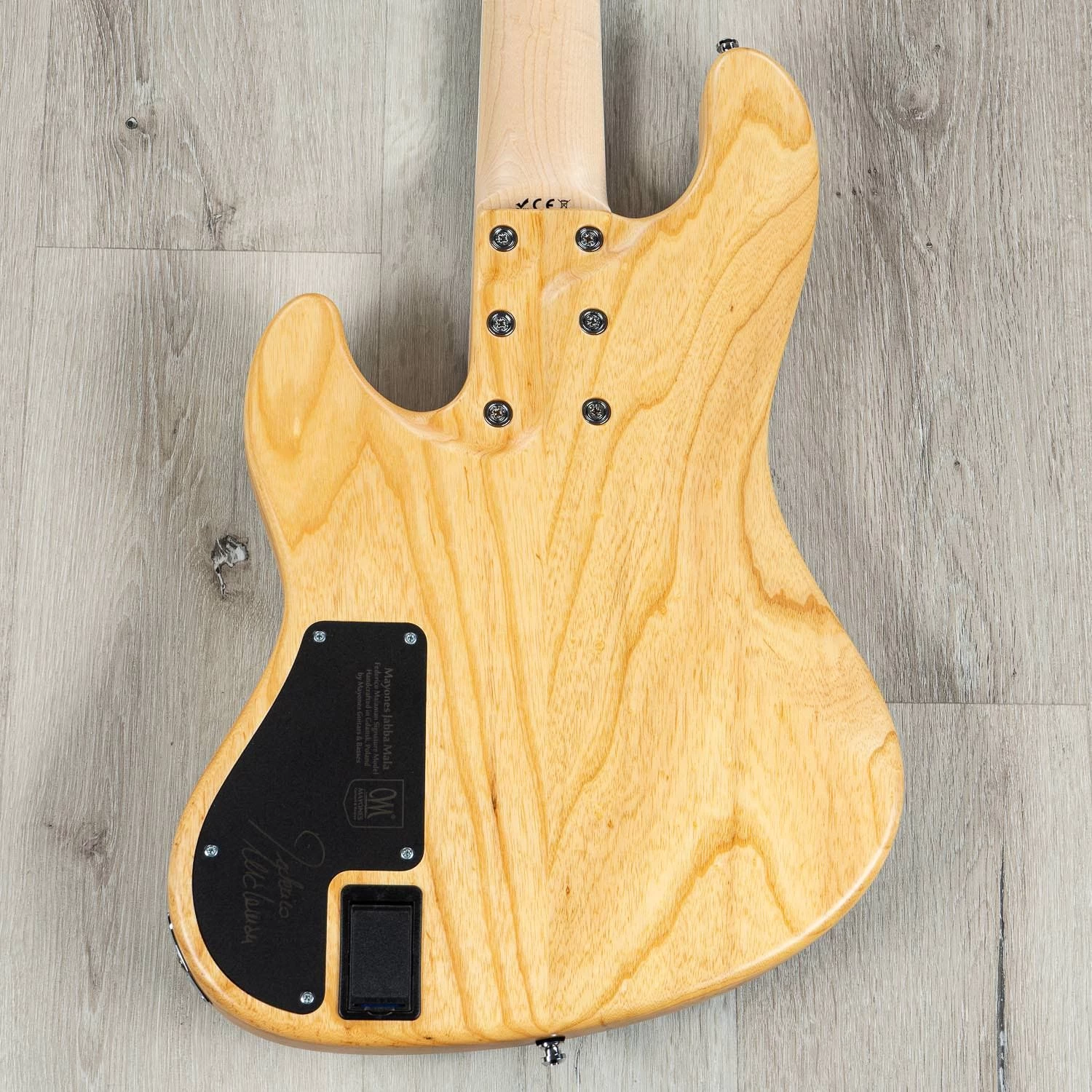 Mayones Jabba Mala 5 Federico Malaman Signature 5-String Bass, Blue Burst, Pau Ferro, Eye Poplar, Aguilar Pickups 9 Mayones Jabba Mala 5 Federico Malaman Signature 5-String Bass, Blue Burst, Pau Ferro, Eye Poplar, Aguilar Pickups - Image 7