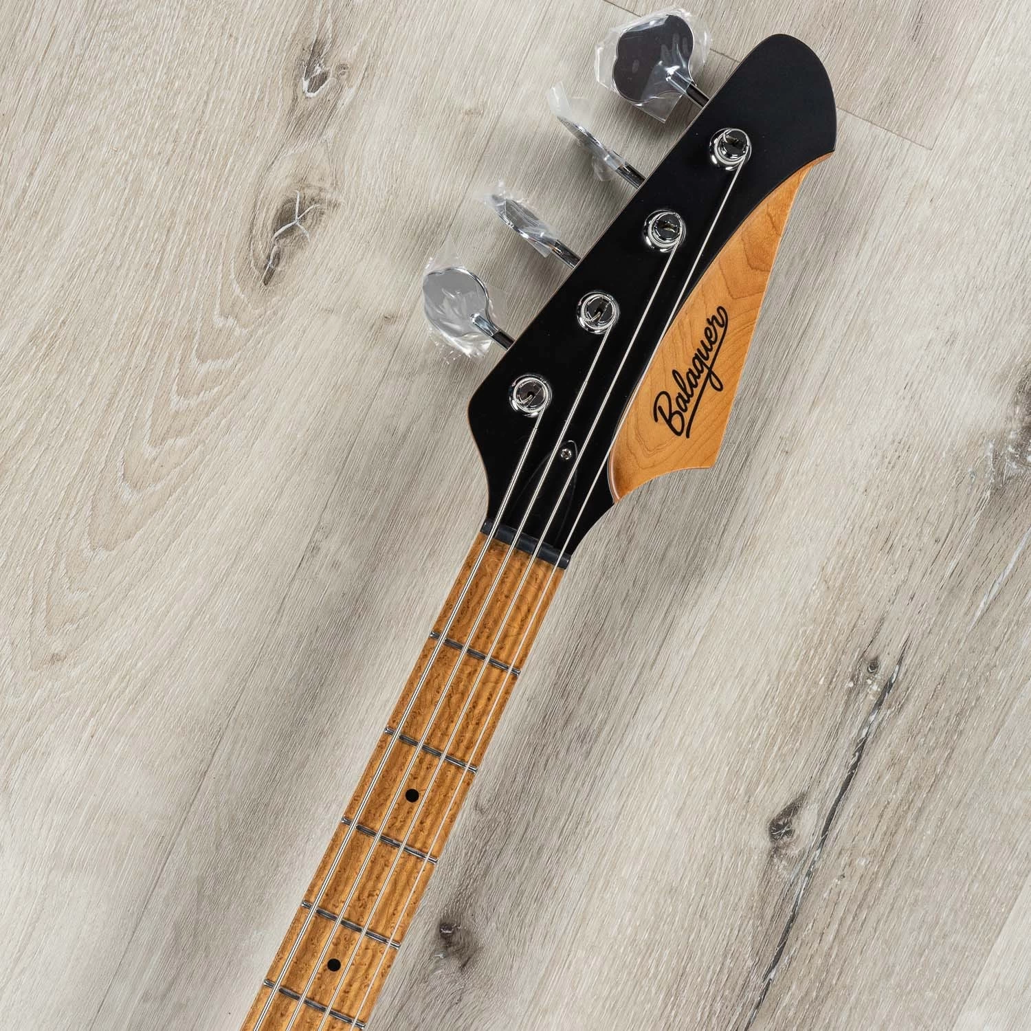 Balaguer The Goliath Select Bass, Roasted Birdseye Maple Fretboard, Satin Black 10 Balaguer The Goliath Select Bass, Roasted Birdseye Maple Fretboard, Satin Black - Image 8