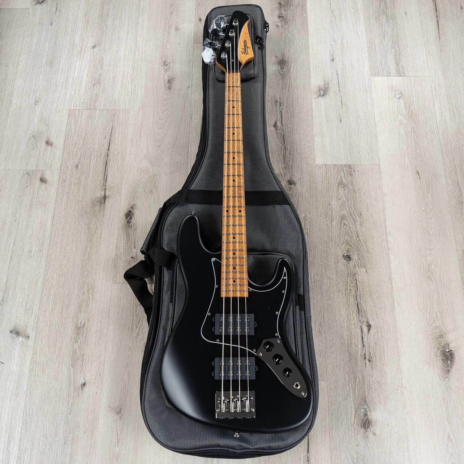 Balaguer The Goliath Select Bass, Roasted Birdseye Maple Fretboard, Satin Black 12 Balaguer The Goliath Select Bass, Roasted Birdseye Maple Fretboard, Satin Black - Image 10