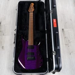 Ernie Ball Music Man Exclusive Run JP15 7-String John Petrucci Signature Guitar, Trans Deep Purple -Musical Instrument Shop 20210125 dsc05386