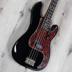 Modern Vintage MVP4-62-BLK-R Bass, Indian Rosewood Fretboard, Piano Black -Musical Instrument Shop 20210128 dsc06131