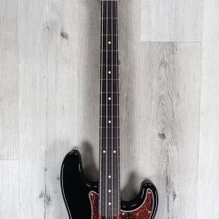 Modern Vintage MVP4-62-BLK-R Bass, Indian Rosewood Fretboard, Piano Black -Musical Instrument Shop 20210128 dsc06134