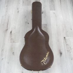 Takamine EF381SC 12-String Dreadnought Left-Handed Acoustic-Electric Guitar With Hard Case - Black -Musical Instrument Shop 20210204 dsc07419