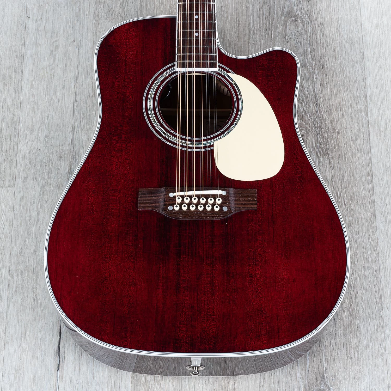 Takamine Pro Series JJ325SRC-12 John Jorgenson 12-String Dreadnought Acoustic-Electric, Gloss Red 3 Takamine Pro Series JJ325SRC-12 John Jorgenson 12-String Dreadnought Acoustic-Electric, Gloss Red