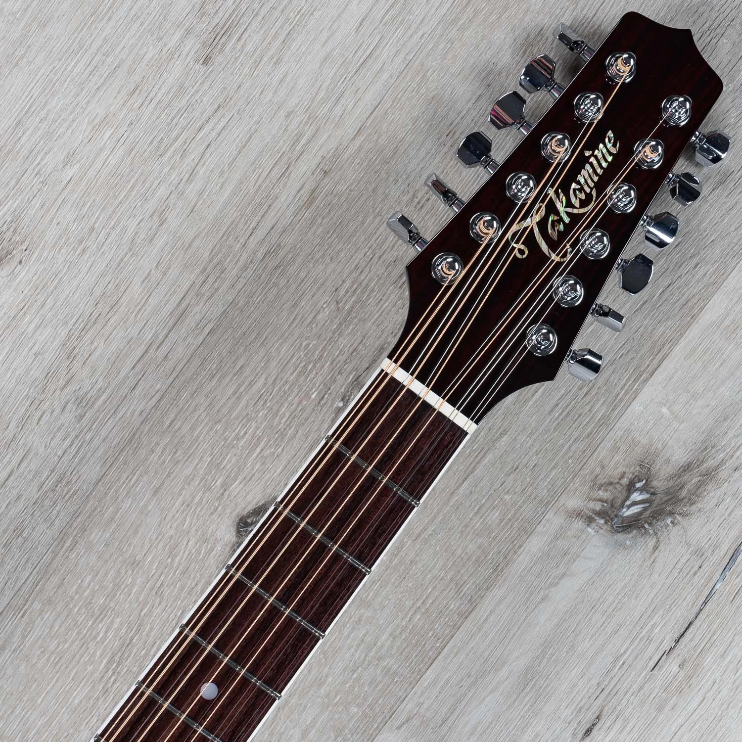 Takamine Pro Series JJ325SRC-12 John Jorgenson 12-String Dreadnought Acoustic-Electric, Gloss Red 12 Takamine Pro Series JJ325SRC-12 John Jorgenson 12-String Dreadnought Acoustic-Electric, Gloss Red - Image 10