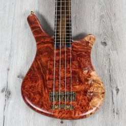 Warwick Masterbuilt Custom Shop Thumb NT 4-String Bass, Bubinga Burl