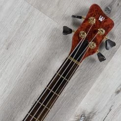 Warwick Masterbuilt Custom Shop Thumb NT 4-String Bass, Bubinga Burl -Musical Instrument Shop 20210217 dsc09948