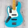 Fender American Professional II Jazz Bass Left-Hand, Maple Fingerboard, Miami Blue