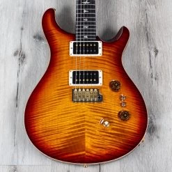 PRS Paul Reed Smith 35th Anniversary Custom 24 10-Top Guitar, Dark Cherry Burst, Flame Maple, Rosewood, Pattern Thin