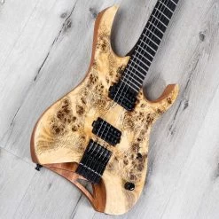 Mayones Hydra Elite 6 Headless Guitar, Natural Satin -Musical Instrument Shop 20210329 dsc05776