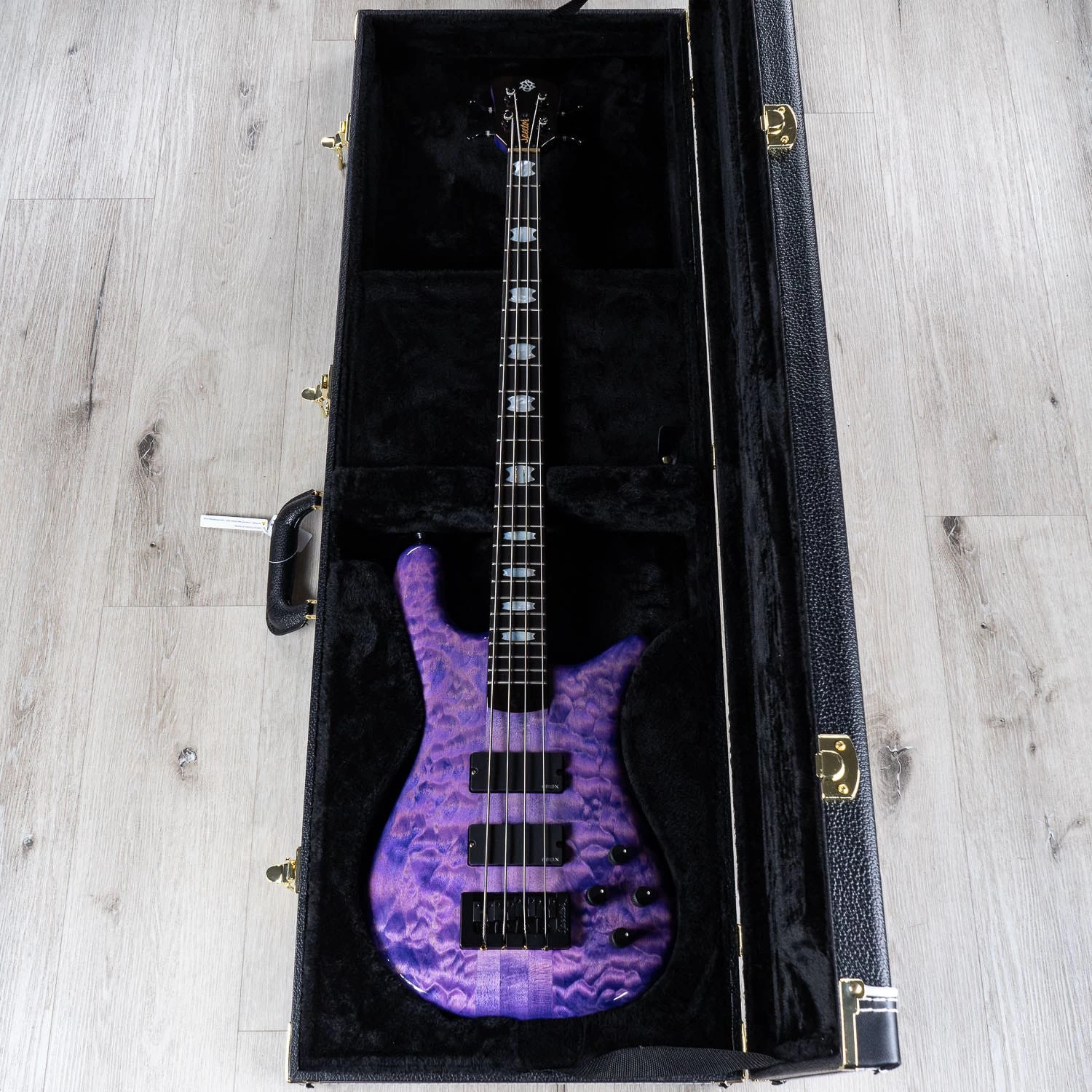 Spector USA NS-4 Neck-Thru Bass, Ultra Violet 12 Spector USA NS-4 Neck-Thru Bass, Ultra Violet - Image 10