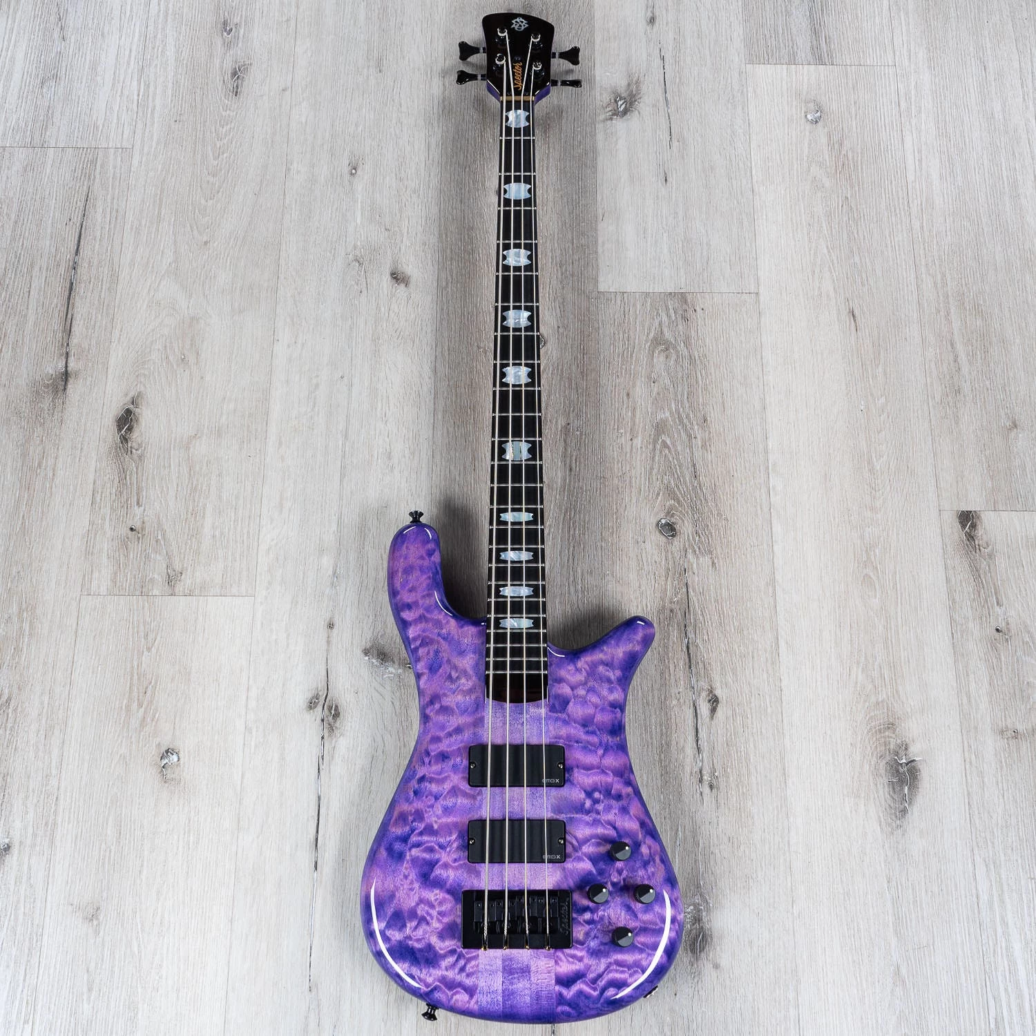Spector USA NS-4 Neck-Thru Bass, Ultra Violet 5 Spector USA NS-4 Neck-Thru Bass, Ultra Violet - Image 3
