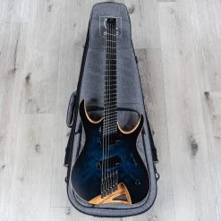 Mayones Hydra Elite 6 VF Multi-Scale Headless Guitar, Dirty Blue Burst Satin -Musical Instrument Shop 20210420 dsc08662