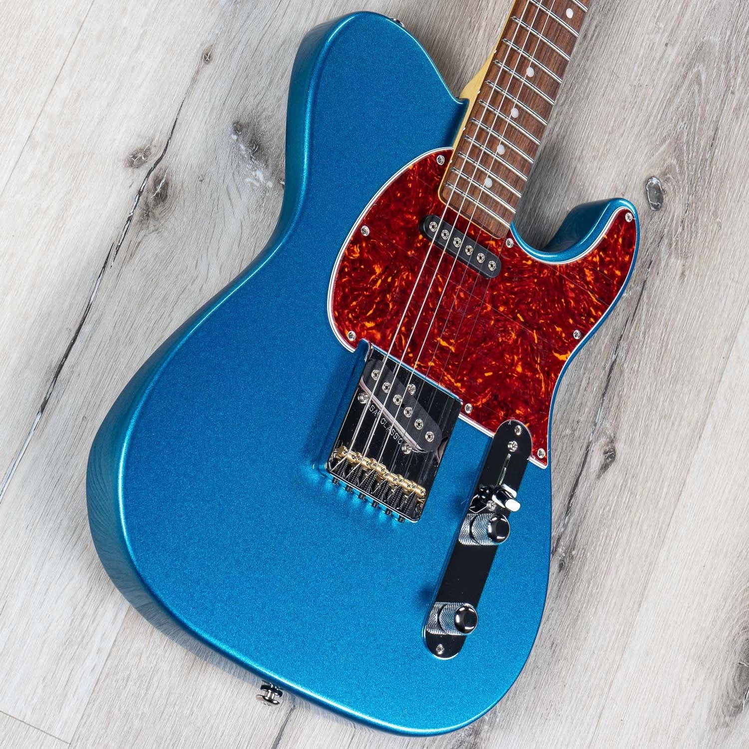 G&L Fullerton Deluxe ASAT Classic Guitar W/ Gig Bag, Lake Placid Blue 4 G&L Fullerton Deluxe ASAT Classic Guitar W/ Gig Bag, Lake Placid Blue - Image 2