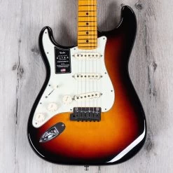 Fender American Ultra Stratocaster Left-Hand Guitar, Maple Fretboard, Ultraburst