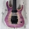 Mayones Duvell Elite Pro 7 Baritone, 7-String 26.5" Scale Guitar, Natural Fade To Fuscia Burst -Musical Instrument Shop 20210510 dsc00766