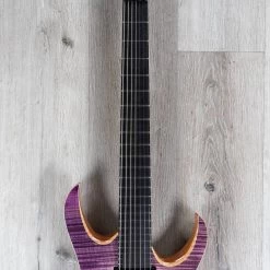 Mayones Duvell Elite Pro 7 Baritone, 7-String 26.5" Scale Guitar, Natural Fade To Fuscia Burst -Musical Instrument Shop 20210510 dsc00769