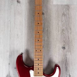 Anderson Guitarworks Icon Classic HSS Guitar, Distressed Candy Apple Red Over Sunburst 17 Anderson Guitarworks Icon Classic HSS Guitar, Distressed Candy Apple Red Over Sunburst -Musical Instrument Shop 20210514 dsc01230