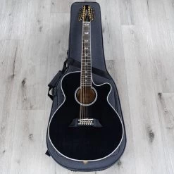 Takamine TSP158C-12 SBL Acoustic Electric 12-String Guitar W/ Case, Ebony Fretboard, See-Through Black 26 Takamine TSP158C-12 SBL Acoustic Electric 12-String Guitar W/ Case, Ebony Fretboard, See-Through Black -Musical Instrument Shop 20210519 dsc01386