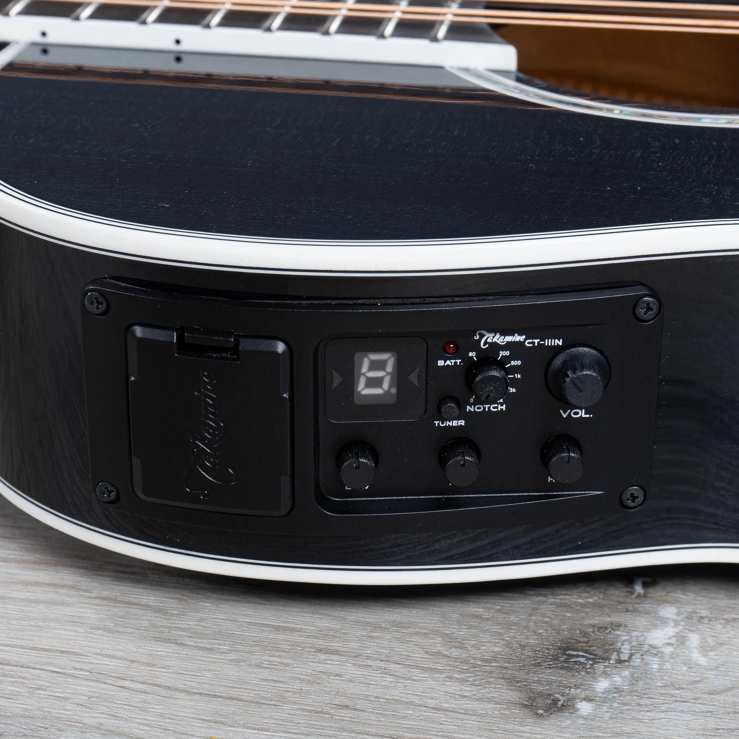 Takamine TSP158C-12 SBL Acoustic Electric 12-String Guitar W/ Case, Ebony Fretboard, See-Through Black 11 Takamine TSP158C-12 SBL Acoustic Electric 12-String Guitar W/ Case, Ebony Fretboard, See-Through Black - Image 9