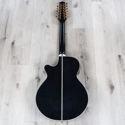 Takamine TSP158C-12 SBL Acoustic Electric 12-String Guitar W/ Case, Ebony Fretboard, See-Through Black 20 Takamine TSP158C-12 SBL Acoustic Electric 12-String Guitar W/ Case, Ebony Fretboard, See-Through Black -Musical Instrument Shop 20210519 dsc01400