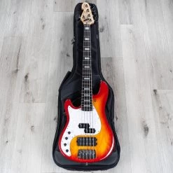 Sandberg California VM-5 5-String Left-Handed Bass, Cherry Sunburst -Musical Instrument Shop 20210520 dsc01463