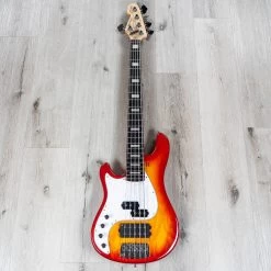 Sandberg California VM-5 5-String Left-Handed Bass, Cherry Sunburst -Musical Instrument Shop 20210520 dsc01464